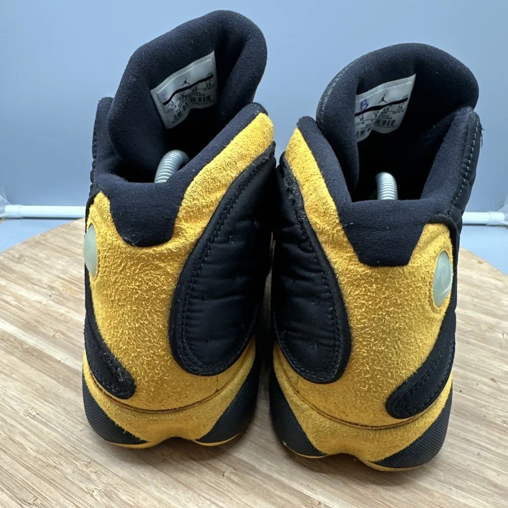 Jordan 13 Retro Carmelo Anthony Class Of 2002 (B-Grade) Men's 10 Black And Gold